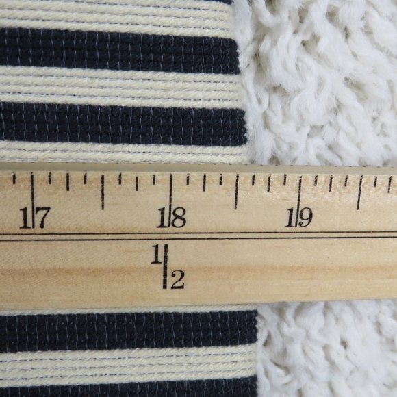 LOFT* Women's Fully Lined Backside‎ Zipper Striped A-Line Full Skirt~ Size 6 - Picture 5 of 8